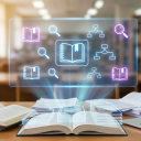 Books in a library for NotebookLM.